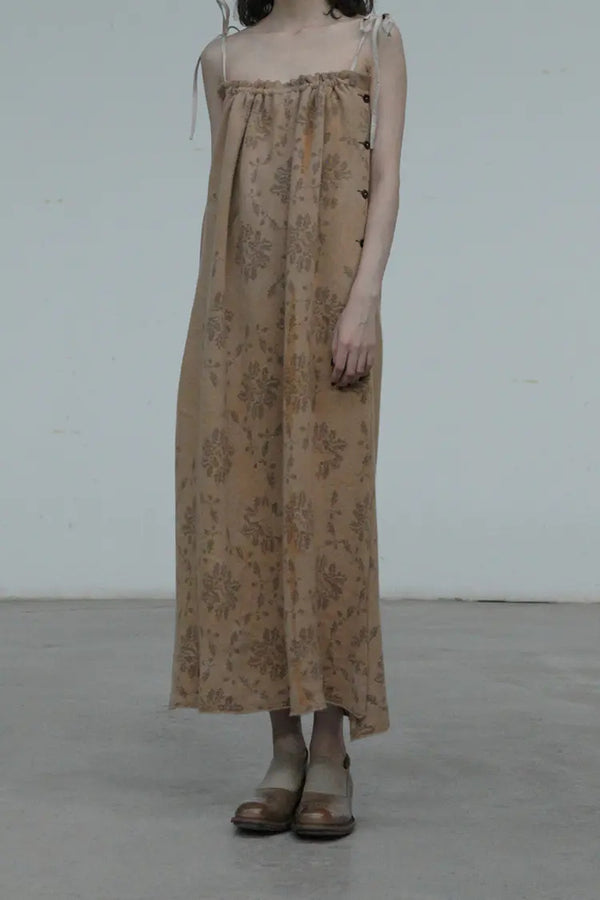 MUTEDANCE lace-up cashmere dress MD20FW33